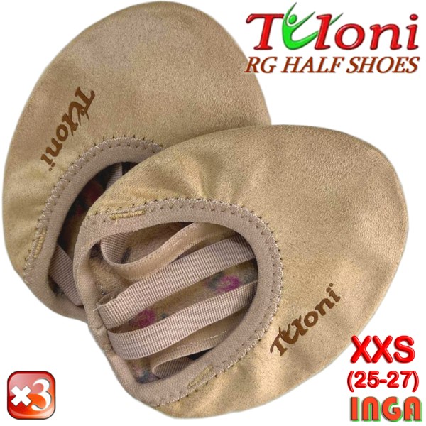 3 x Stretch Half Shoe Tuloni mod. INGA s. XXS (25-27) Art. T1435XXS