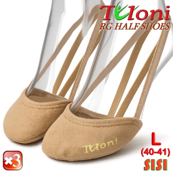 3 x Полутапочки Tuloni stretch mod. SISI size L (40-41) Art. T1434L