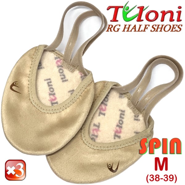 3 x Полутапочки Tuloni stretch mod. SPIN size M (38-39) Art. T1226M