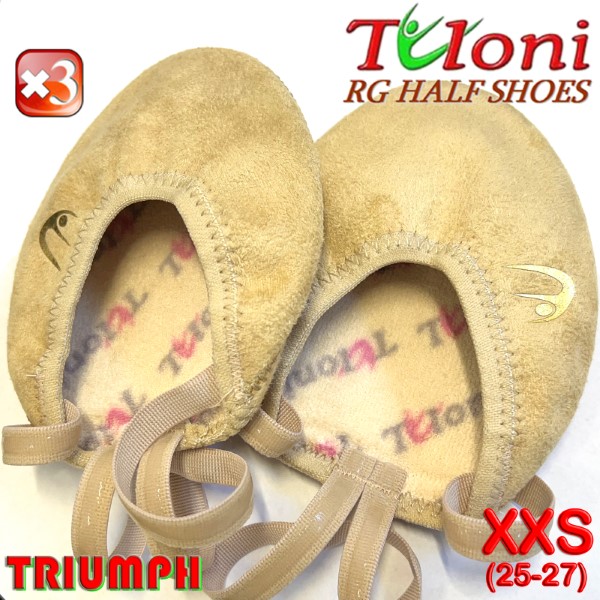 3 x Полутапочки Tuloni mod. Triumph s. XXS (25-27) Art. T1409XXS
