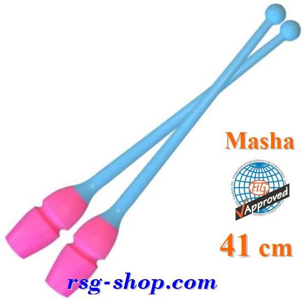 Keulen Pastorelli 41 cm Masha col. Rosa-Celeste FIG 03403