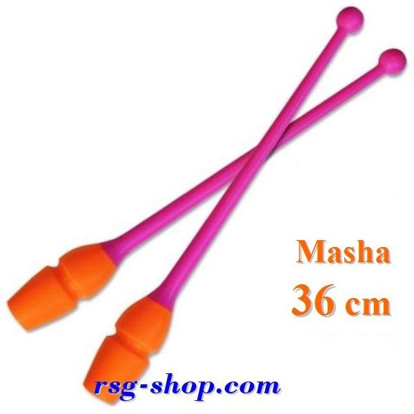 Булавы Pastorelli Junior 36 cm Masha цв. Rosa-Orange 04233