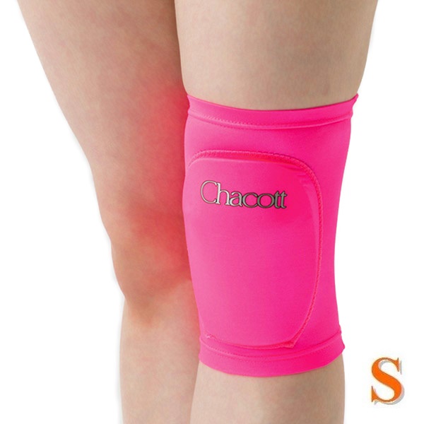 Knee protector Chacott (1 pc.) s S col. Neon Pink Art. 05-78043