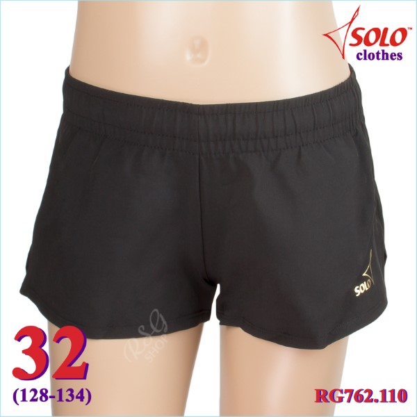 Kurzhose Solo Gr. 32 (128-134) Polyester Black RG762.110-32