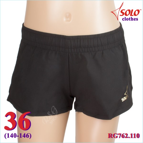 Kurzhose Solo Gr. 36 (140-146) Polyester Black RG762.110-36