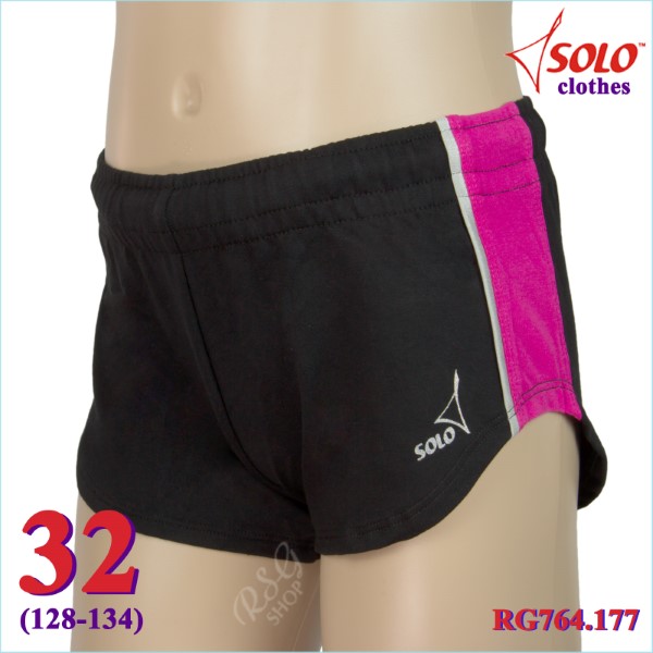 Kurzhose Solo s. 32 (128-134) col. Black-Fuchsia RG764.177-32