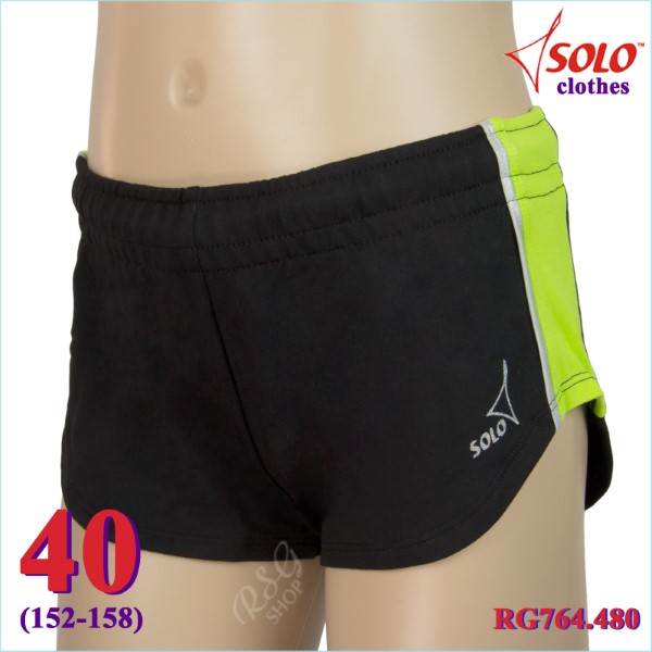 Kurzhose Solo s. 40 (152-158) col. Black-Lime RG764.480-40