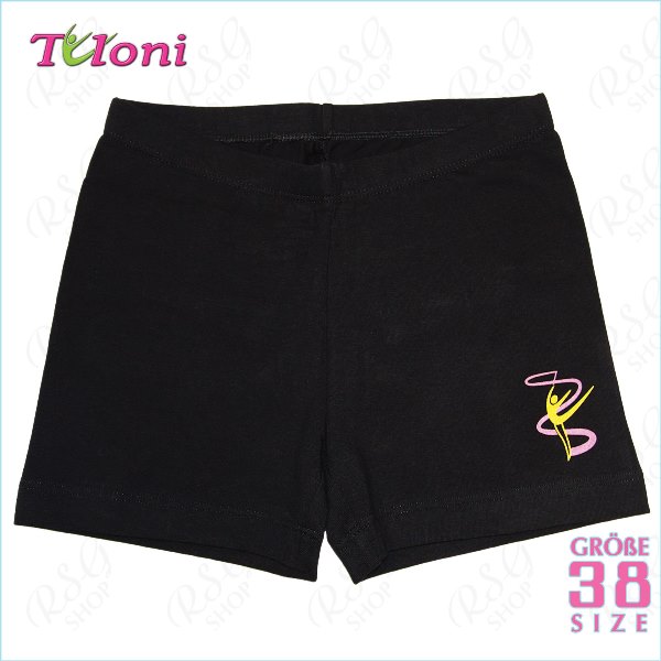 Шорты Tuloni мод. SH-01LL р. 38 (134-140) Black Art. SH01CLL-B38