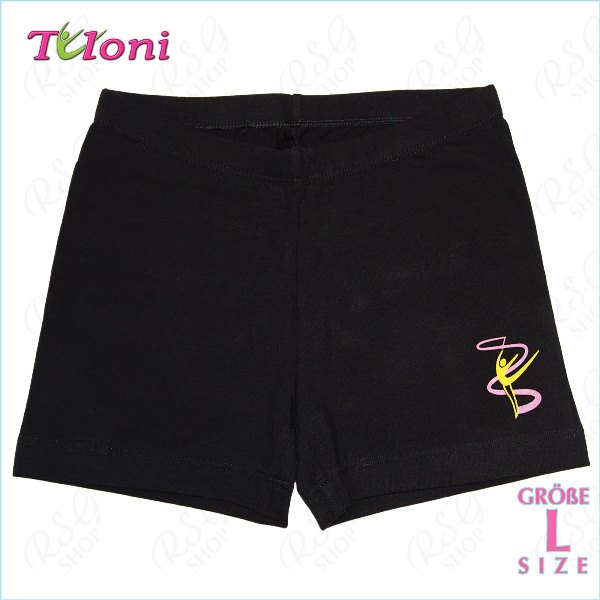 Kurzhose Tuloni SH-01LL Gr. L (158-164) Black Art. SH01CLL-BL