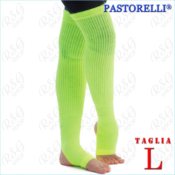 Beinwärmer Pastorelli knited mod. STEFY L col. Neon Yellow Art. 15958