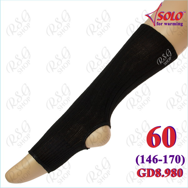 Beinwärmer Solo knited s. 60 cm col. Black GD8.980-60