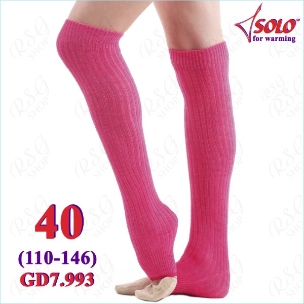 Leg covers Solo knited s. 40 cm col. Rosa GD7.993-40