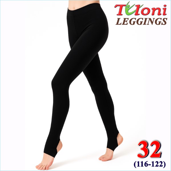 Leggings Tuloni LP-07 Gr. 32 (116-122) col. Black LP07P-B32