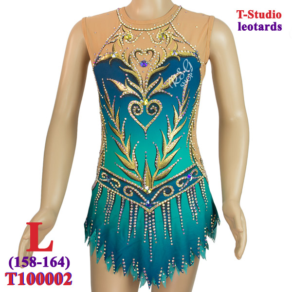 RG Leotard T-Studio s. L (158-164) col. Turquoise Art. T100002-L