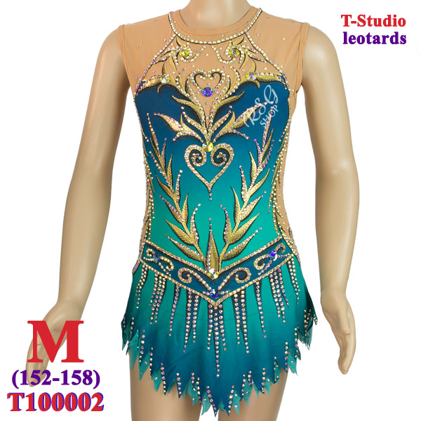 Wettkampfanzug T-Studio s. M (152-158) col. Turquoise Art. T100002-M