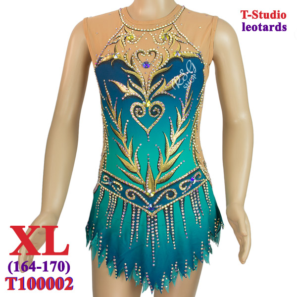 Wettkampfanzug T-Studio s. XL (164-170) col. Turquoise Art. T100002-XL Wettkampfanzug T-Studio s. XL (164-170) col. Turquoise Art. T100002-XL