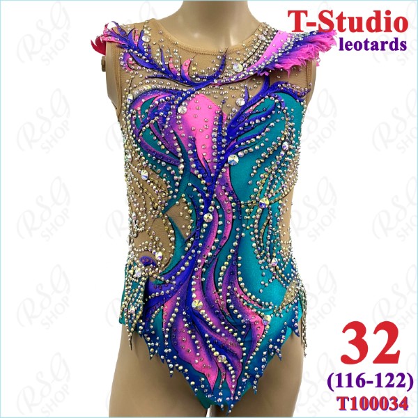 Купальник T-Studio s. 32 (116-122) col. Turquoise-Pink Art. T100034-32