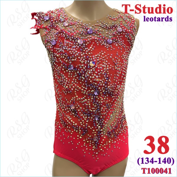 Wettkampfanzug T-Studio Gr. 38 (134-140) col. Red Art. T100041-38