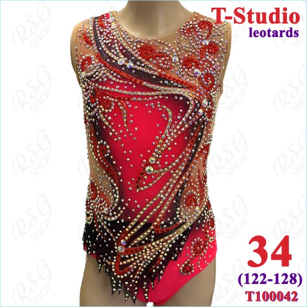 Wettkampfanzug T-Studio s. 34 (122-128) col. Red Art. T100042-34 Wettkampfanzug T-Studio s. 34 (122-128) col. Red Art. T100042-34
