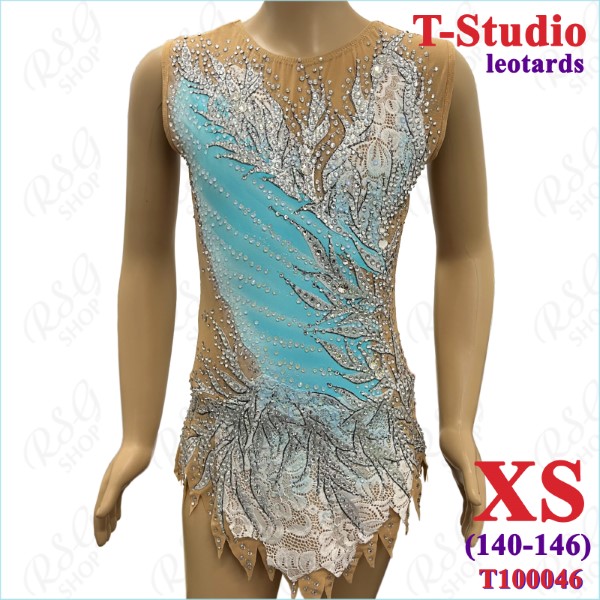 Wettkampfanzug T-Studio s. XS (140-146) col. Light Blue T100046-XS