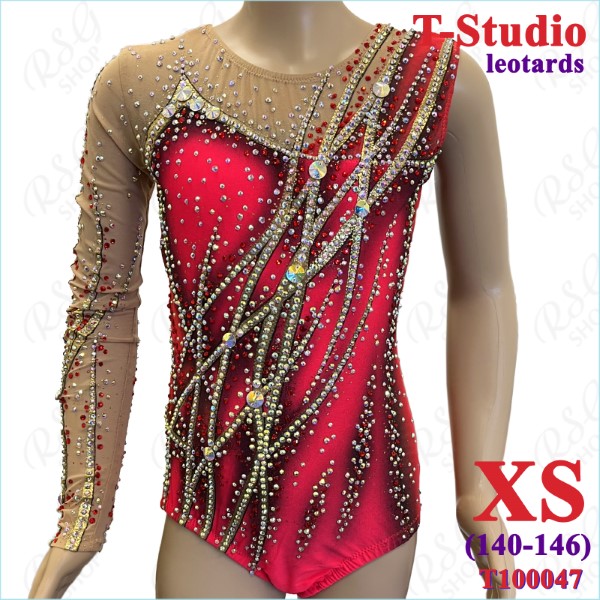 Wettkampfanzug T-Studio s. XS (140-146) col. Red Art. T100047-XS