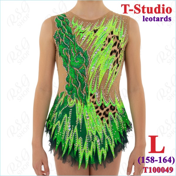 Wettkampfanzug T-Studio s. L (158-164) col. Green Art. T100049-L