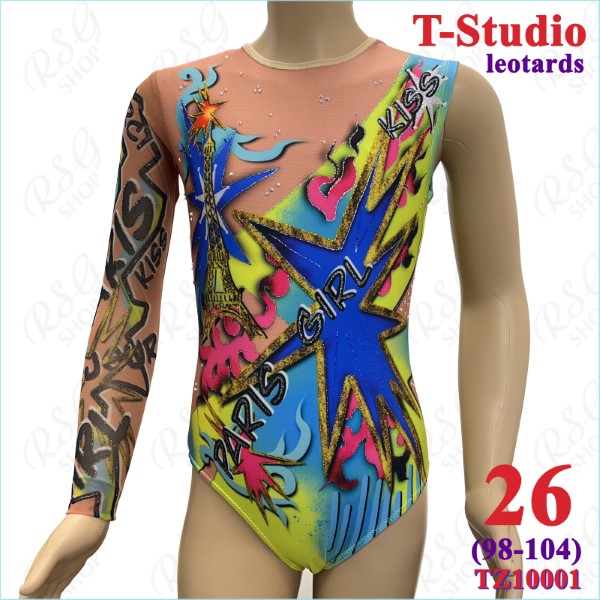 RG Leotard T-Studio s. 26 (98-104) col. Yellow Art. TZ10001-26