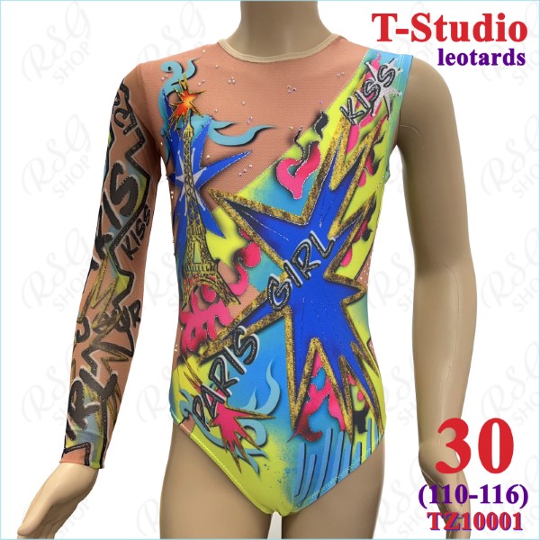 RG Leotard T-Studio s. 30 (110-116) col. Yellow Art. TZ10001-30