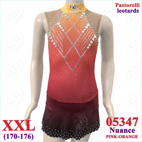 Wettkampfanzug Pastorelli Nuance XXL (170-176) Pink-Orange Art. 05347 Wettkampfanzug Pastorelli Nuance XXL (170-176) Pink-Orange Art. 05347