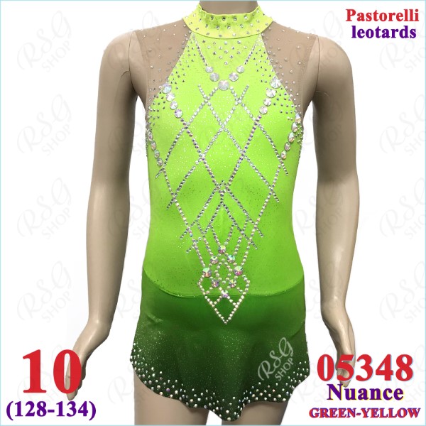 Wettkampfanzug Pastorelli Nuance 10 (128-134) Green-Yellow Art. 05348