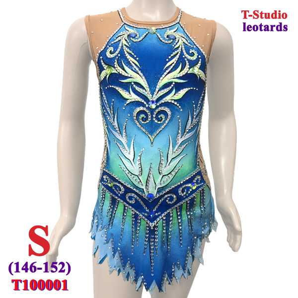 RG Leotard T-Studio s. S (146-152) col. Turquoise Art. T100001-S