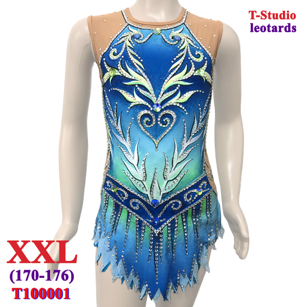 RG Leotard T-Studio s. XXL (170-176) col. Turquoise Art. T100001-XXL