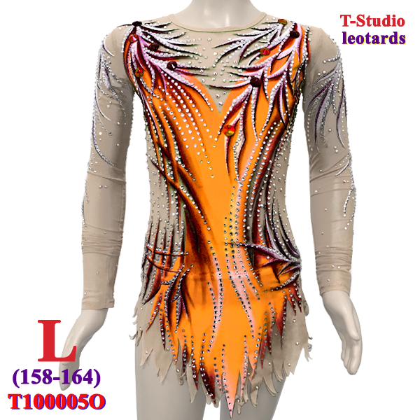 RG Leotard T-Studio s. L (158-164) Orange Art. T100005O-L