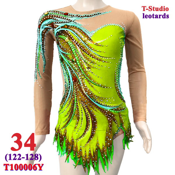 RG Leotard T-Studio s. 34 (122-128) Yellow Art. T100006Y-34