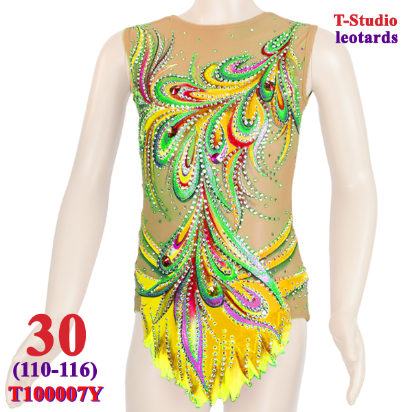 RG Leotard T-Studio s. 30 (110-116) col. Yellow T100007Y-30