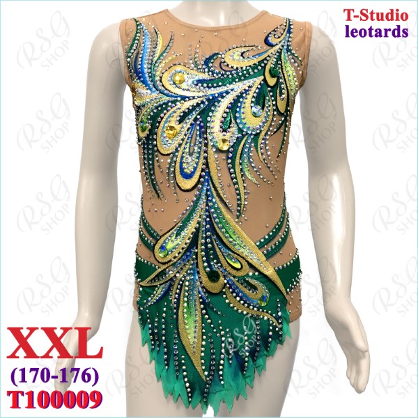 Wettkampfanzug T-Studio s. XXL (170-176) col. Green Art. T100009-XXL Wettkampfanzug T-Studio s. XXL (170-176) col. Green Art. T100009-XXL