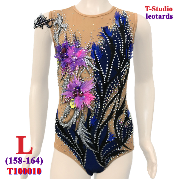 Wettkampfanzug T-Studio s. L (158-164) col. Blue Art. T100010-L Wettkampfanzug T-Studio s. L (158-164) col. Blue Art. T100010-L