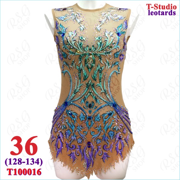 Wettkampfanzug T-Studio s. 36 (128-134) col. Turquoise Art. T100016-36