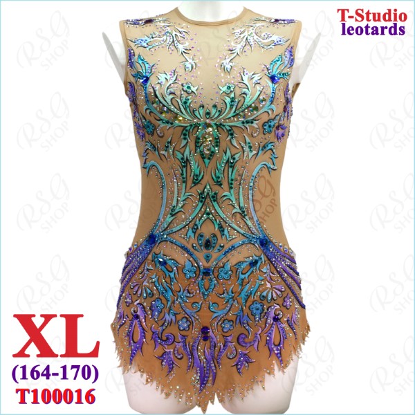 RG Leotard T-Studio s. XL (164-170) col. Turquoise Art. T100016-XL