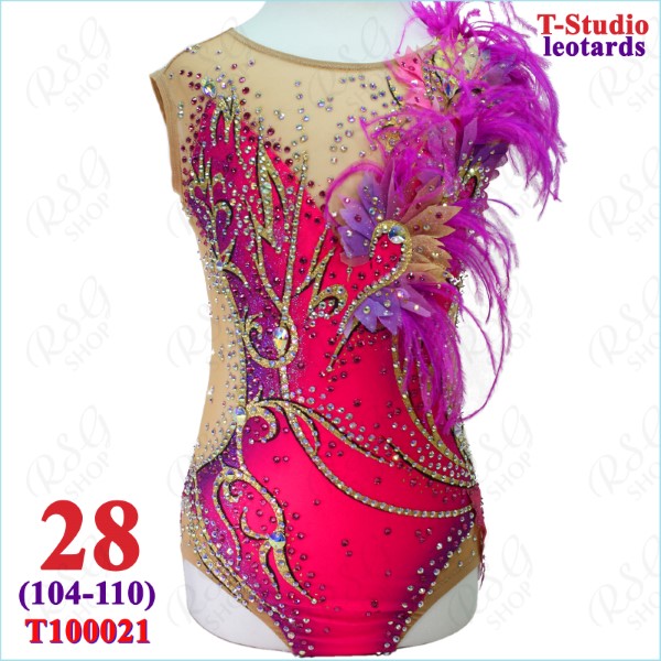 Wettkampfanzug T-Studio s. 28 (104-110) col. Fuchsia Art. T100021-28