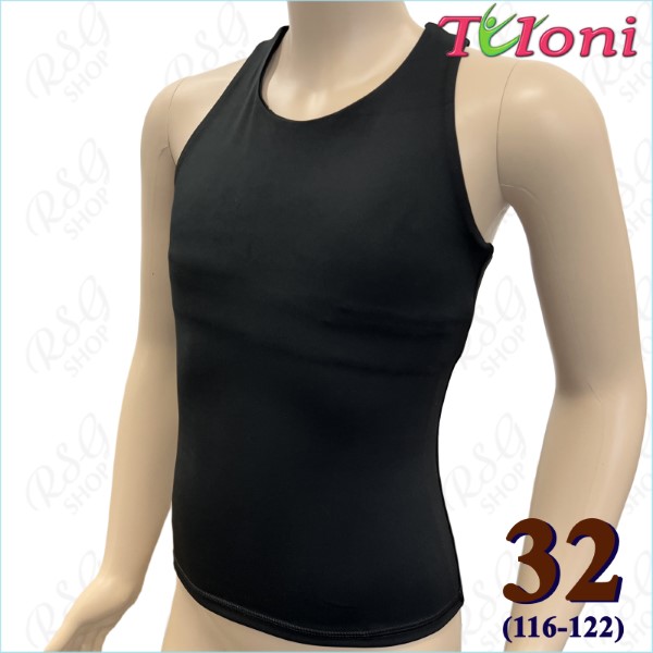 Tanktop Tuloni int. Sport BH mod. TL-10 Gr. 32 (116-122) Black TL10PG-B32