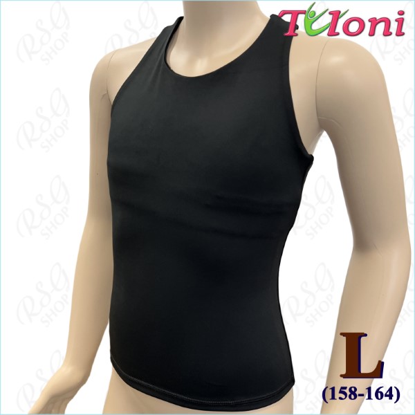 Tanktop Tuloni int. Sport BH mod. TL-10 Gr. L (158-164) Black TL10PG-BL