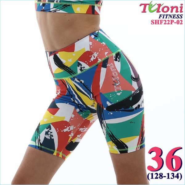 Radler Shorts Tuloni Fitness des. Versace s. 36 col. GxYxR Art. SHF22P-02-36