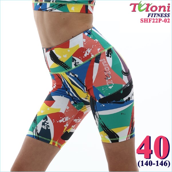 Bike Shorts Tuloni Fitness des. Versace s. 40 col. GxYxR Art. SHF22P-02-40