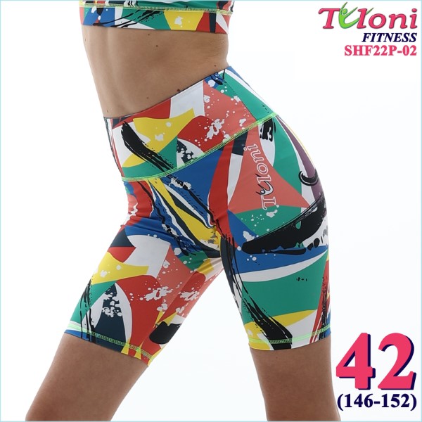 Bike Shorts Tuloni Fitness des. Versace s. 42 col. GxYxR Art. SHF22P-02-42