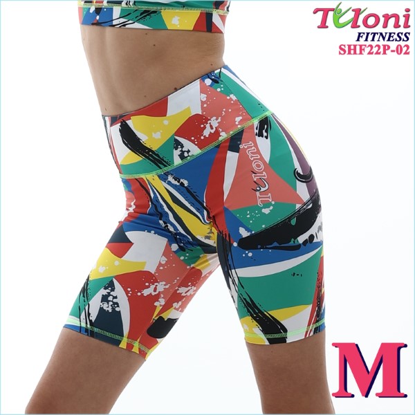 Bike Shorts Tuloni Fitness des. Versace s. M col. GxYxR Art. SHF22P-02-M