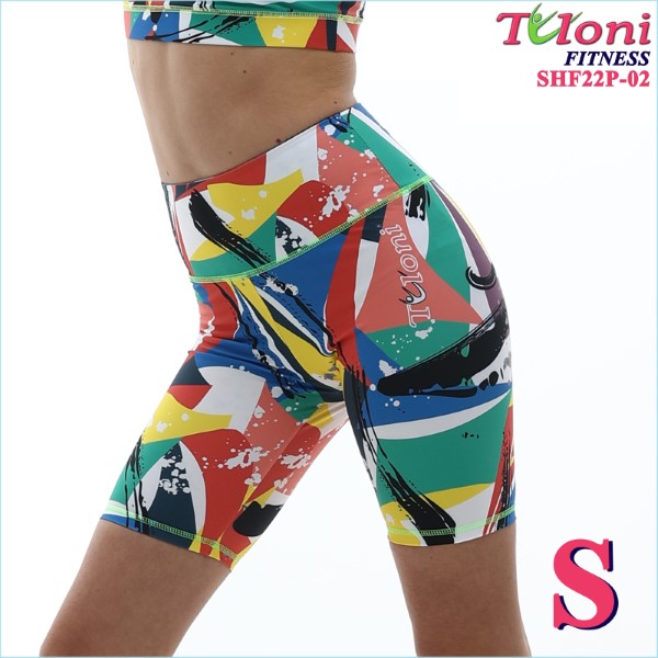 Radler Shorts Tuloni Fitness des. Versace s. S col. GxYxR Art. SHF22P-02-S