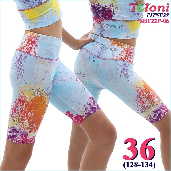 Bike Shorts Tuloni Fitness des. Blot s. 36 col. LIBUxRxY Art. SHF22P-06-36
