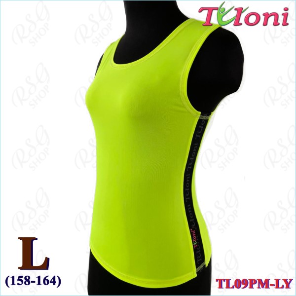 Tanktop Tuloni Netzeinsatz TL-09 Gr. L (158-164) Lime TL09PM-LYL Tanktop Tuloni Netzeinsatz TL-09 Gr. L (158-164) Lime TL09PM-LYL