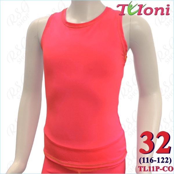 Langes Tanktop Tuloni mod. TL11 Gr. 32 (116-122) Coral TL11P-CO32